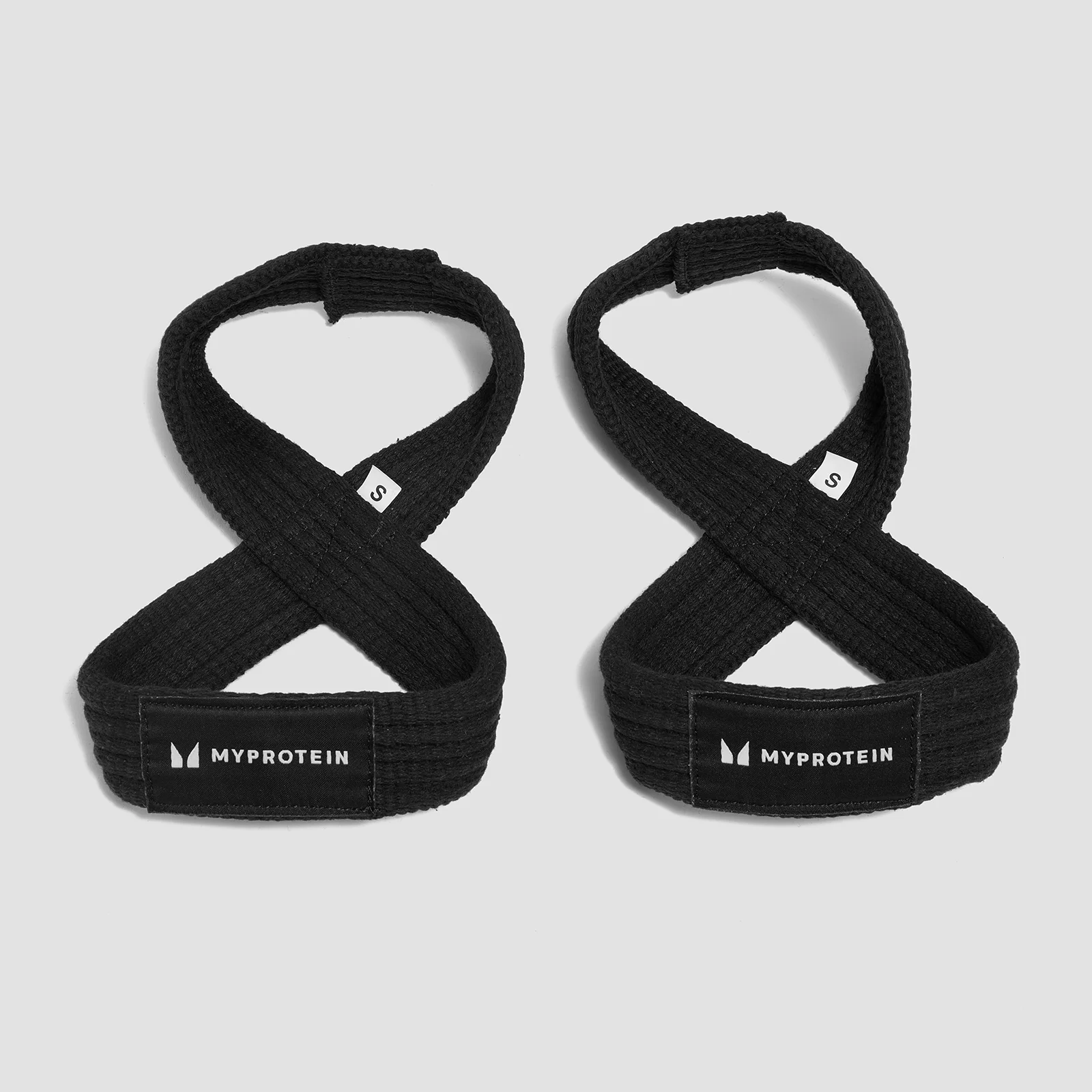 أربطة رفع أثقال على شكل رقم 8 من Myprotein - لون أسود - S (< 6'') الصورة 1