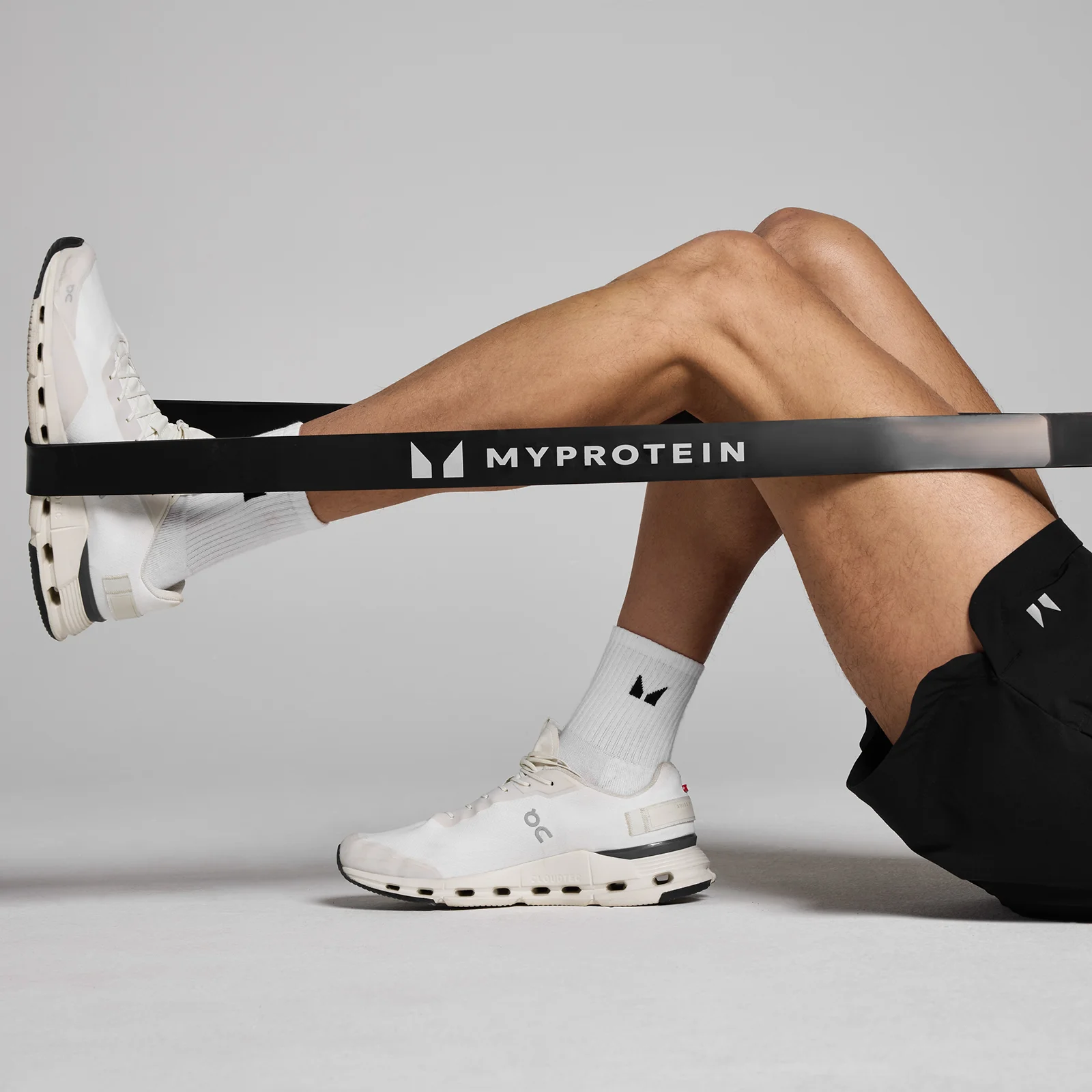 شريط مقاومة Myprotein، شريط مفرد، (23-54 كجم) - لون أسود الصورة 1