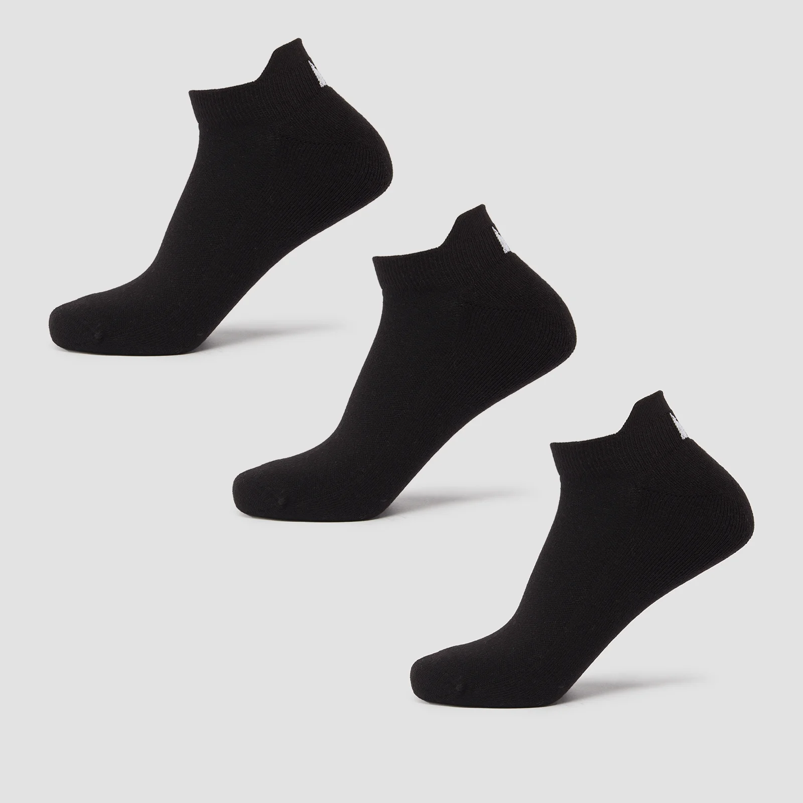 MP Unisex Trainer Socks (3 Pack) - Black - UK 2-5 الصورة 1
