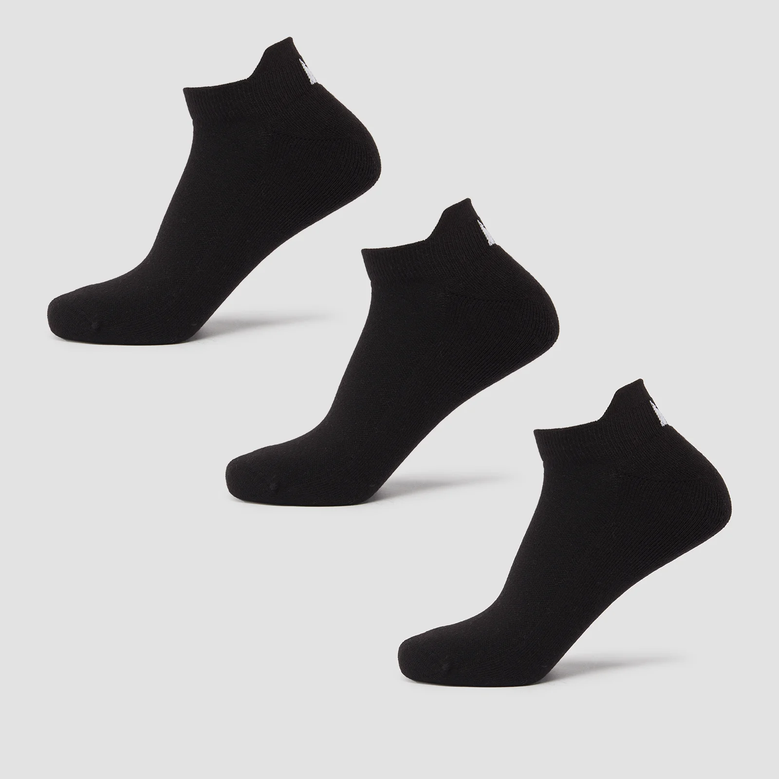 MP Unisex Trainer Socks (3 Pack) - Black - UK 9-11 الصورة 1