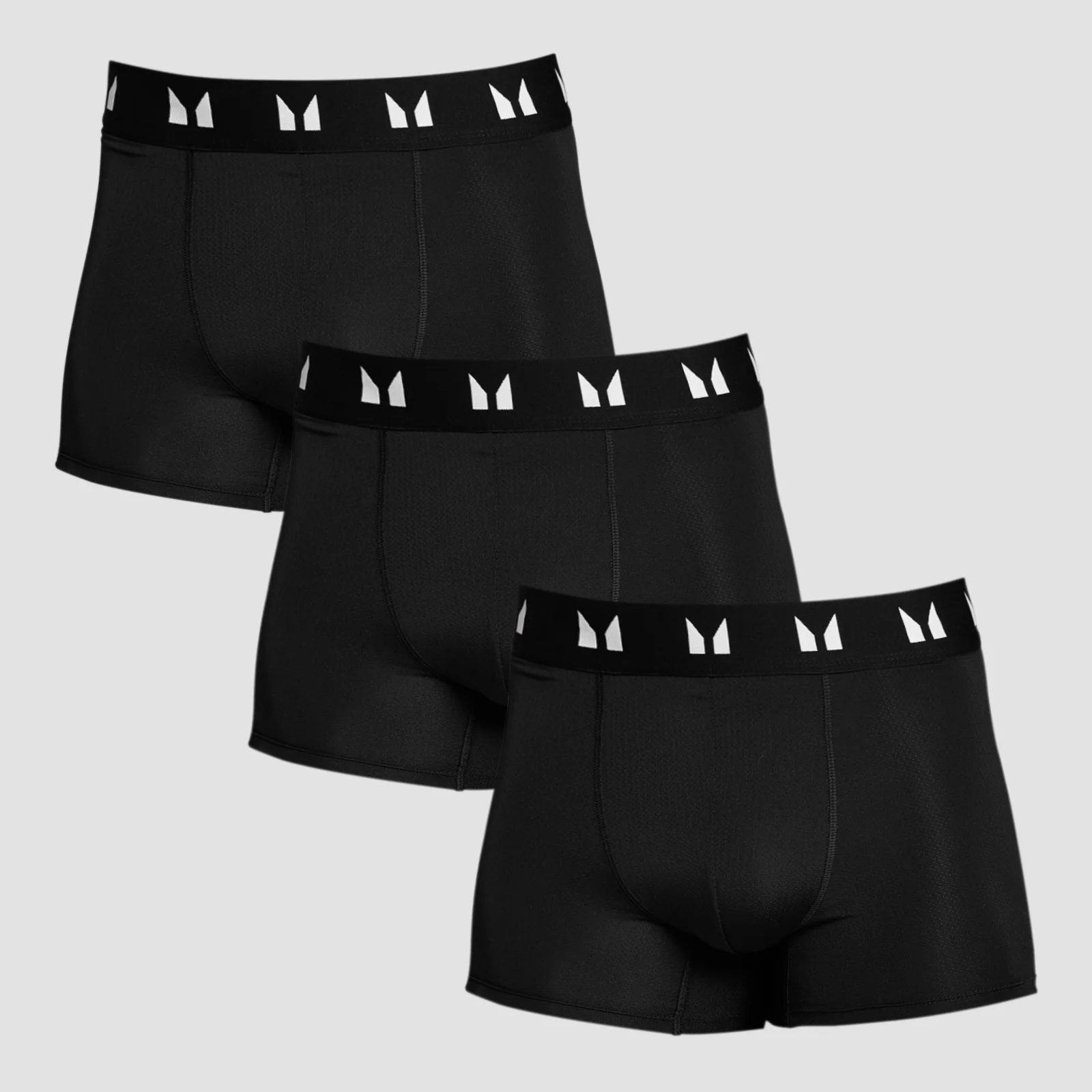 MP Men's Technical Boxers (3 Pack) - Black - XXXL الصورة 1