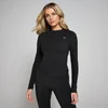 توب Tempo Good Body Fit بكمّين طويلين من MP للسيدات - لون أسود