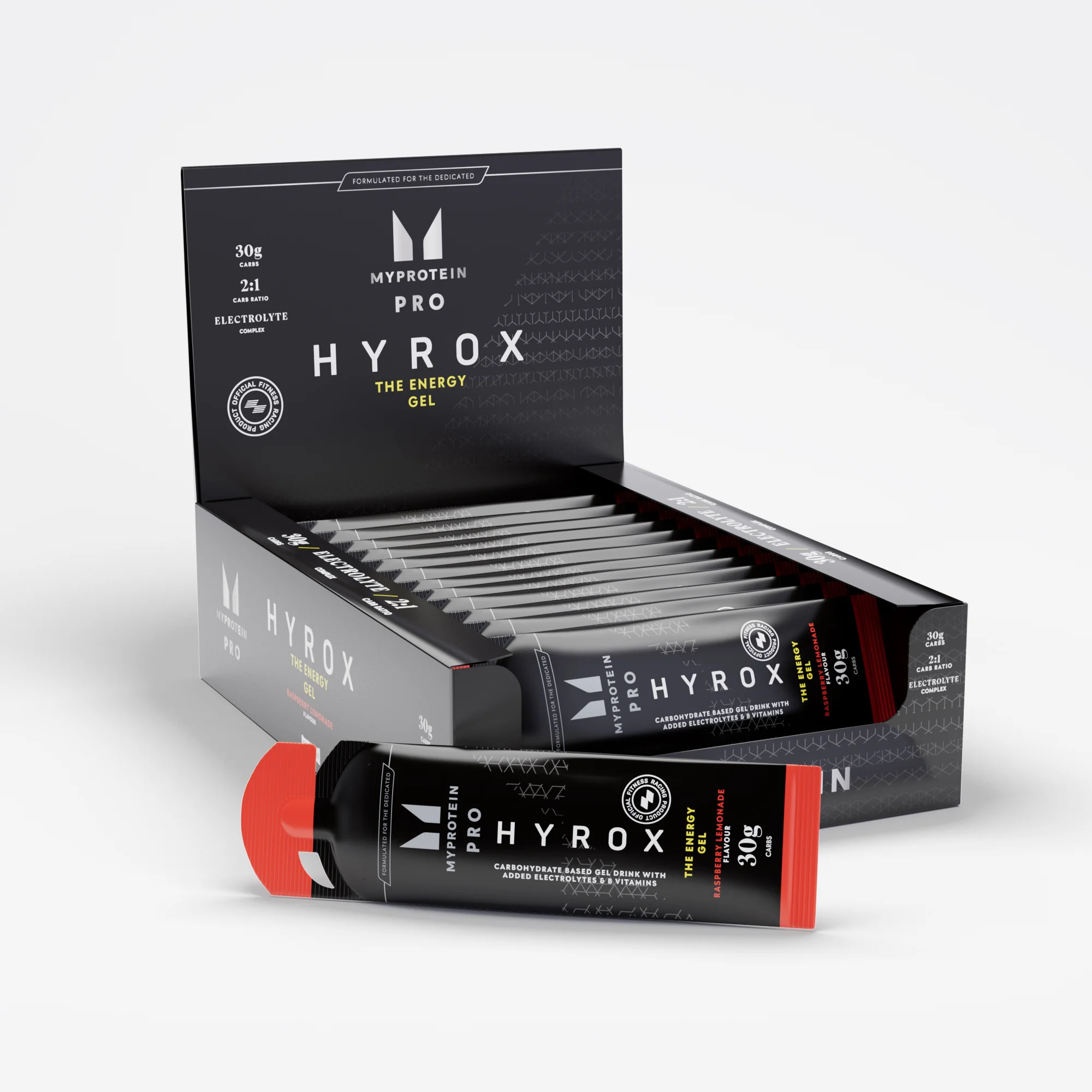 Myprotein THE Energy Gel (USA) - 20 x 70g - ليمونادة بتوت العليق الصورة 1