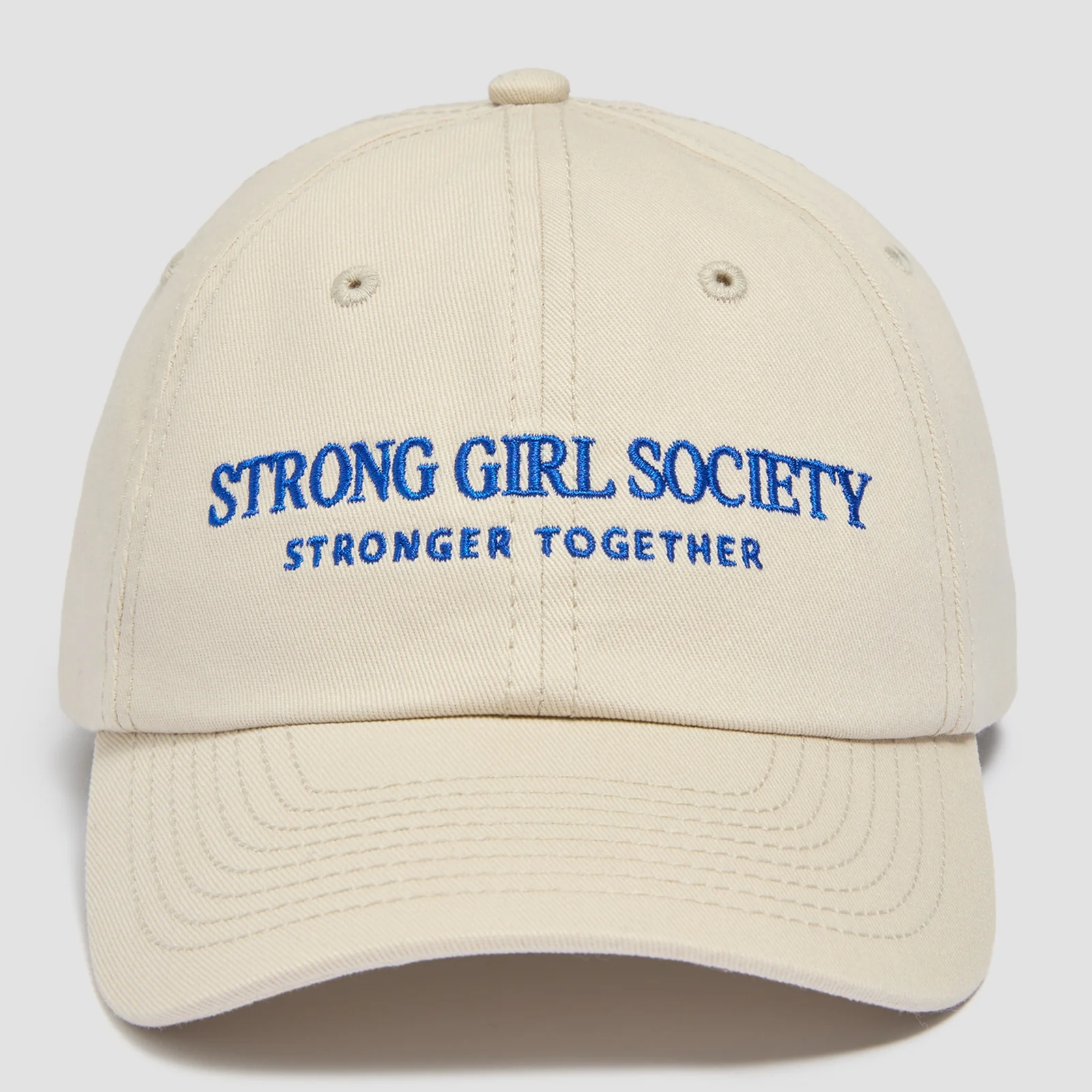 قبعة Strong Girl Society من MP - لون بيج فاتح الصورة 1