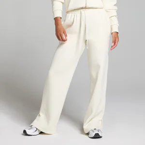 بنطلون ركض Basics بساقين مستقيمتين من MP للسيدات - لون كريمي ناعم - Size XL