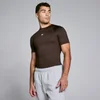 طبقة أساسية رجالي MP Training بأكمام قصيرة - شوكولاتة