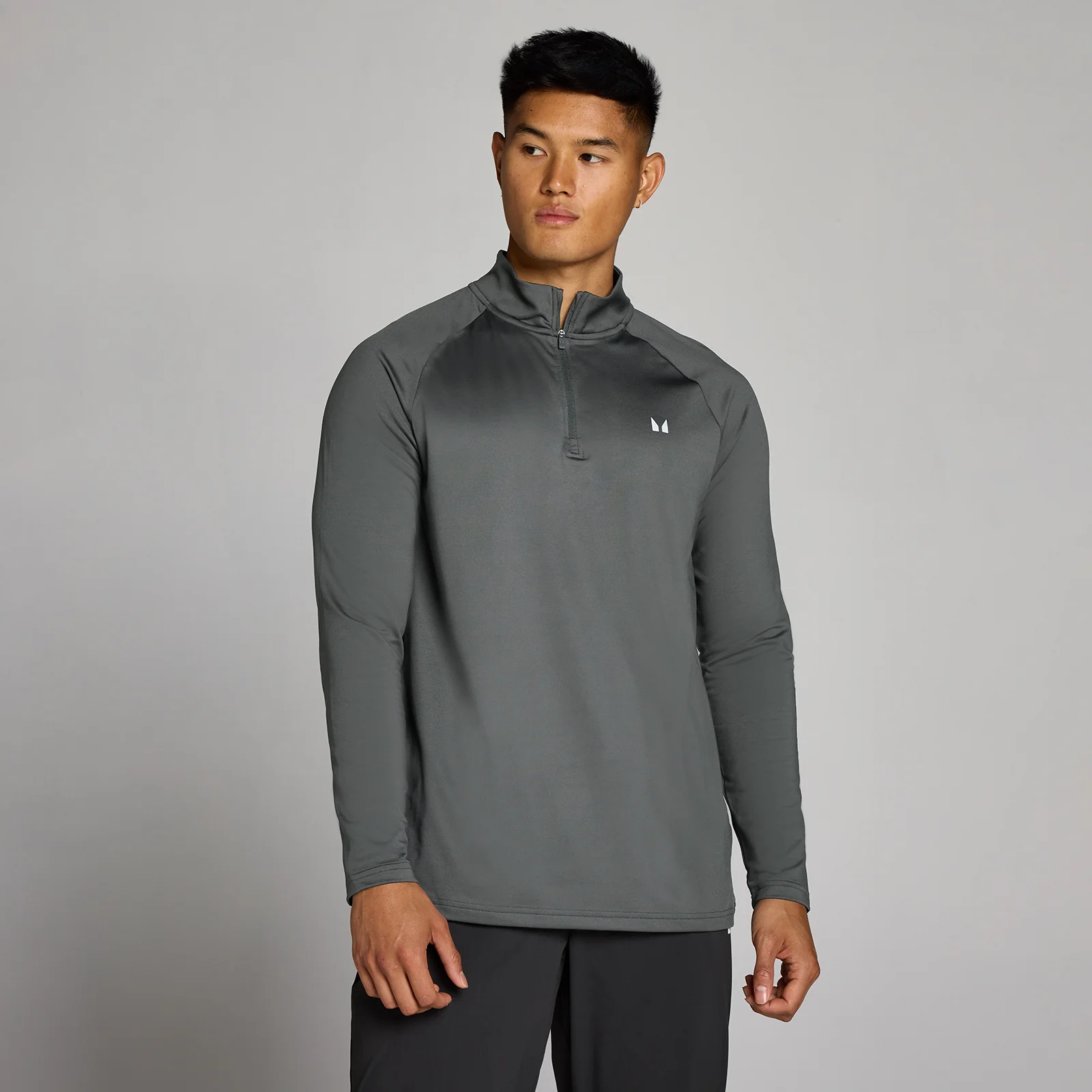 MP Men's Training 1/4 Zip - Dark Grey - M الصورة 1