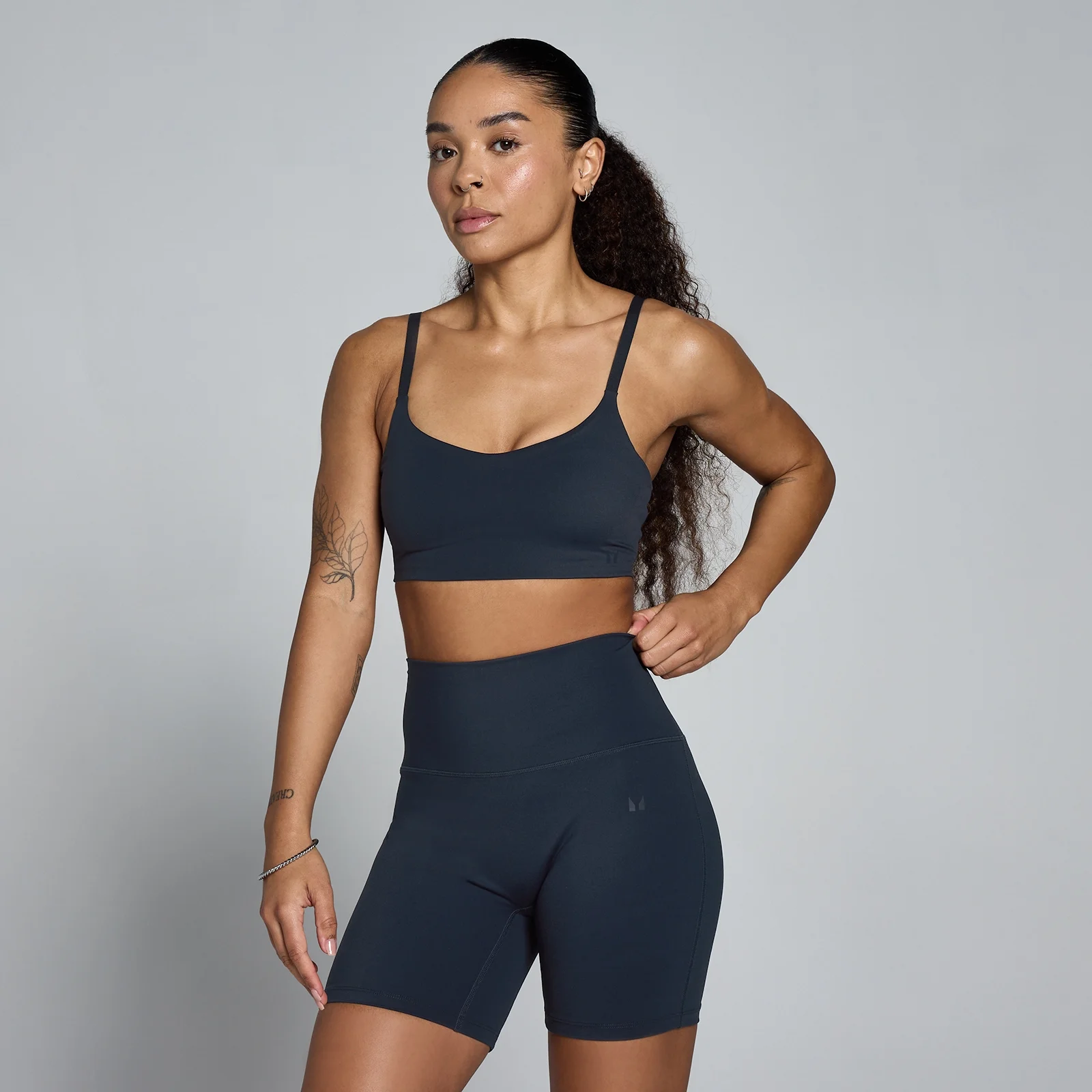 MP Women's Tempo Sports Bra - Dark Navy - S الصورة 1